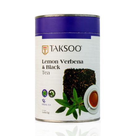 تصویر از مخلوط چای سیاه و گیاه به لیمو